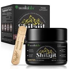 Pure 100% Himalayan Shilajit, Soft Resin, Organic, Extremely Potent, Fulvic Acid