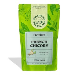 Chicory Root Roasted Granules, 1 Pound, Chicory Coffee (Inulin, Prebiotic Dietar
