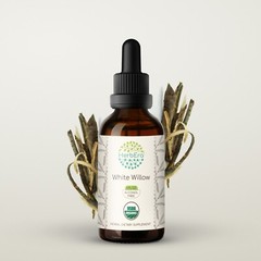 HerbEra White Willow Alcohol-FREE Herbal Extract, Organic(Salix Alba)