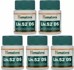 Pack of 5 Bottles LIV52 DS, Free Shipping Worldwide (Total 300 Tabs)