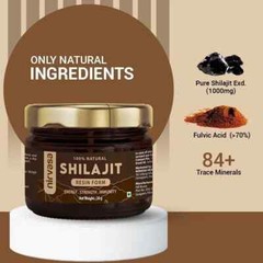 PURE HIMALAYAN SHILAJIT RESIN EXTREMELY POTENT – 20 GM WITH 1 SPOON