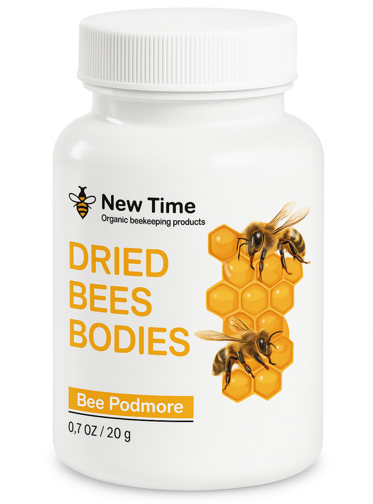Dried Bee Podmore – Whole Dead Honeybees for Tincture, Powder, Apitherapy – 20g