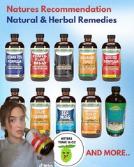 Pick your 2 Bottle BITTERS 16oz Herbal Soursop w Moringa, Sea Moss +10 Herbs