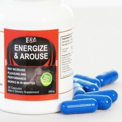 Energize & Arouse Rapid Male Performance Enhancer, Energy & Endurance Supplement