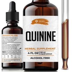Quinine Tincture 4oz Extract Immune System Support Cinchona Bark Liquid