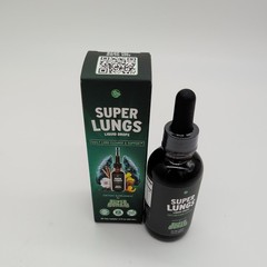 Super Lungs Mullein Drops – Herbal Lung Support Tincture with Mullein Leaf Ex…