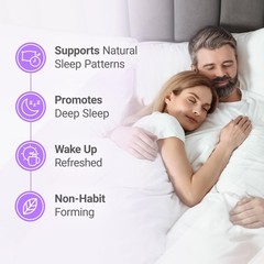 Nested Naturals Luna Sleep Aid – Non-Habit Forming 60 Count (Pack of 1)