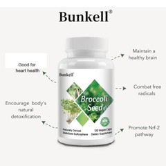 Broccoli Seed Capsules 3 Bottles – Brain + Heart Health – Immune System