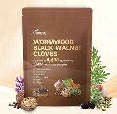 NEW Vivonu Wormwood Black Walnut Cloves 240 Softgels