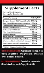 Refreshing Blend – CANDIDA AWAY EXTRA STRENGTH – Whole Body Health 3 Bottles 180