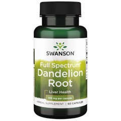 Swanson Dandelion Root 515 mg 60 Capsules