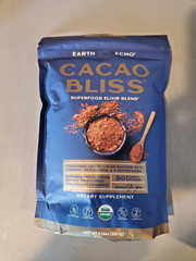 Earth Echo Cacao Bliss – Ceremonial Grade Organic Raw Cacao Powder with MCT Oil