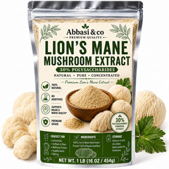 Lion’s Mane Mushroom Extract 30% Polysaccharides Natural Pure Concentrated Pure