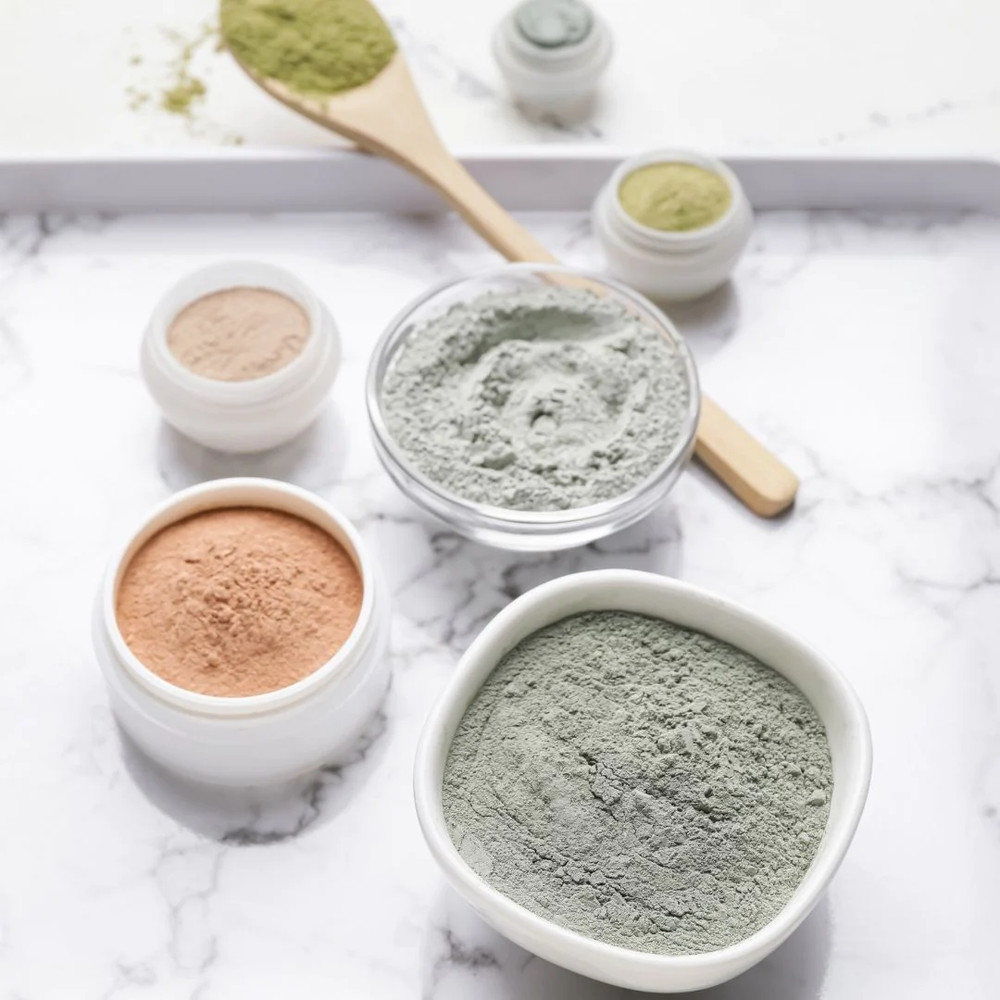Five Cosmetic Clays