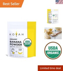 Non-GMO, Organic Freeze-Dried Banana Powder: 22 Servings of Goodness