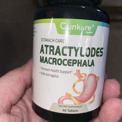 Cunkore Atractylodes Macrocephala Stomach Support 60 tabs Digestion Support