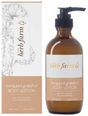 The Herb Farm Toning Pink Grapefruit Body Lotion 250ml – made in New Zealand