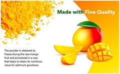 Natural Mango Fruit Powder – 2 lb – Non-GMO, Vegan, Gluten Free
