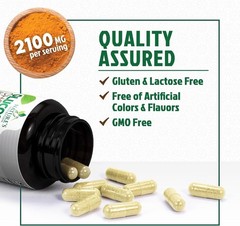 Glucosamine Chondroitin MSM 2100mg – 3x Strength Joint Support Supplement for Jo