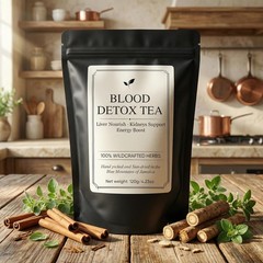 Jamaican Wildcrafted Garden Blood Detox Tea, Healing Herbs includes Guaco, Bu…