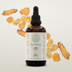HerbEra Hu Zhang Alcohol-FREE Herbal Extract Tincture, Organic