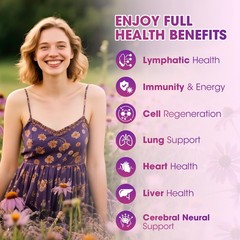 Lymphatic Drainage Drops Supplements for Immune, Lymph System Support, Cleans…