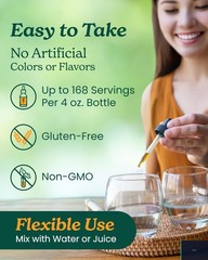 Liquid Herbal Extract Blend Yerba Santa Osha 4 Fl Oz Non-GMO Gluten Free