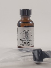 Mullein Garlic Ear Oil 1 oz – Inflammation Pain Relief -All Natural No Additives