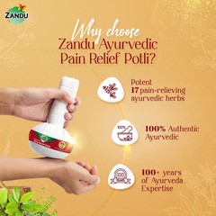 Zandu Pain Relief Potli 180g Ayurvedic Herbal Joint | Muscle Pain Therapy