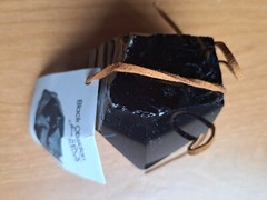 Rock Paradise – Semi Polished Black Obsidian Retails $39.99 Whole Foods
