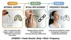 Mullein Lung Support Kit – Organic Extract + Inhalation Sticks + Frequency Music