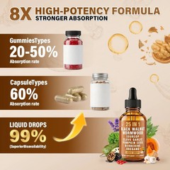 25-in-1 Liposomal Wormwood Black Walnut Clove Parasite Cleanse Drops | Herbal Dr