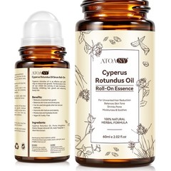 Roll on Cyperus Rotundus Oil Roll-On Essence 60ml 100% Natural Herbal Formula fo