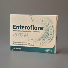 Enteroflora 2000M Bacillus Clausii Probiotic 10 Sachets Intestinal Flora Support