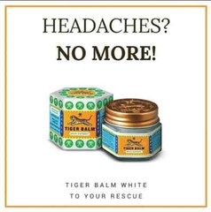 12 X Tiger Balm White | Stuffy Nose & Headache Relief | 9ml Each | Exp: 03/2028