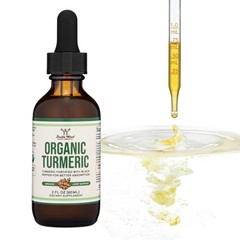 Turmeric Curcumin with Black Pepper Drops – Organic 2 Fl Oz (Pack of 1)