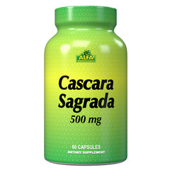 Cascara Sagrada 500 Mg 60 Capsules – Supports Intestinal Health