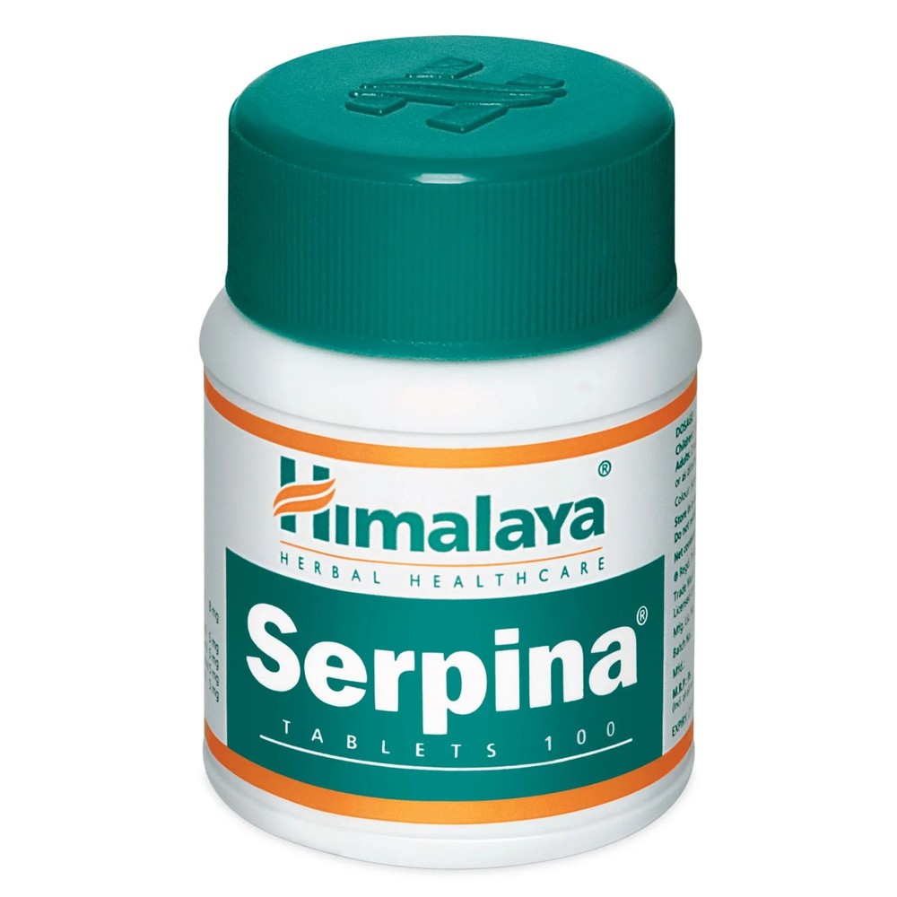 Pack of 10 X Himalaya SERPINA Tablets (100 tabs Each) FREE SHIP