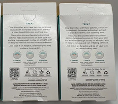 2pk Burt’s Bees Herbal Blemish Patch w/Aloe BHA 24 Patches Clear & Balanced 48ct