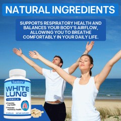 White Lung – Lung Cleanse & Detox.Support Clear Lungs a Healthy Lungs Supplement