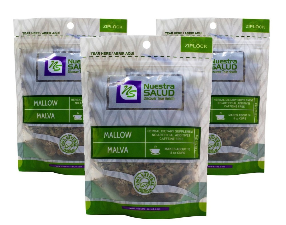 Malva Te – Mallow Tea Herbal (90g) Herb VALUE PACK