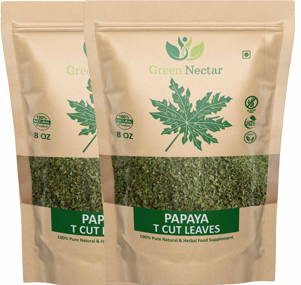 Papaya Tea Cut (8 oz) (2 Pack) | Herbal Tea, Juice Extract, Antioxidant