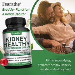 Kidney Health – Contains Cranberry Extract, Kidney Cleansing And Detoxification