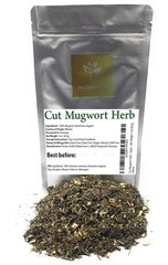 Mugwort Tea – Dried, Cut Artemisia Vulgaris Herb – 100% Riverside Wormwood, F…