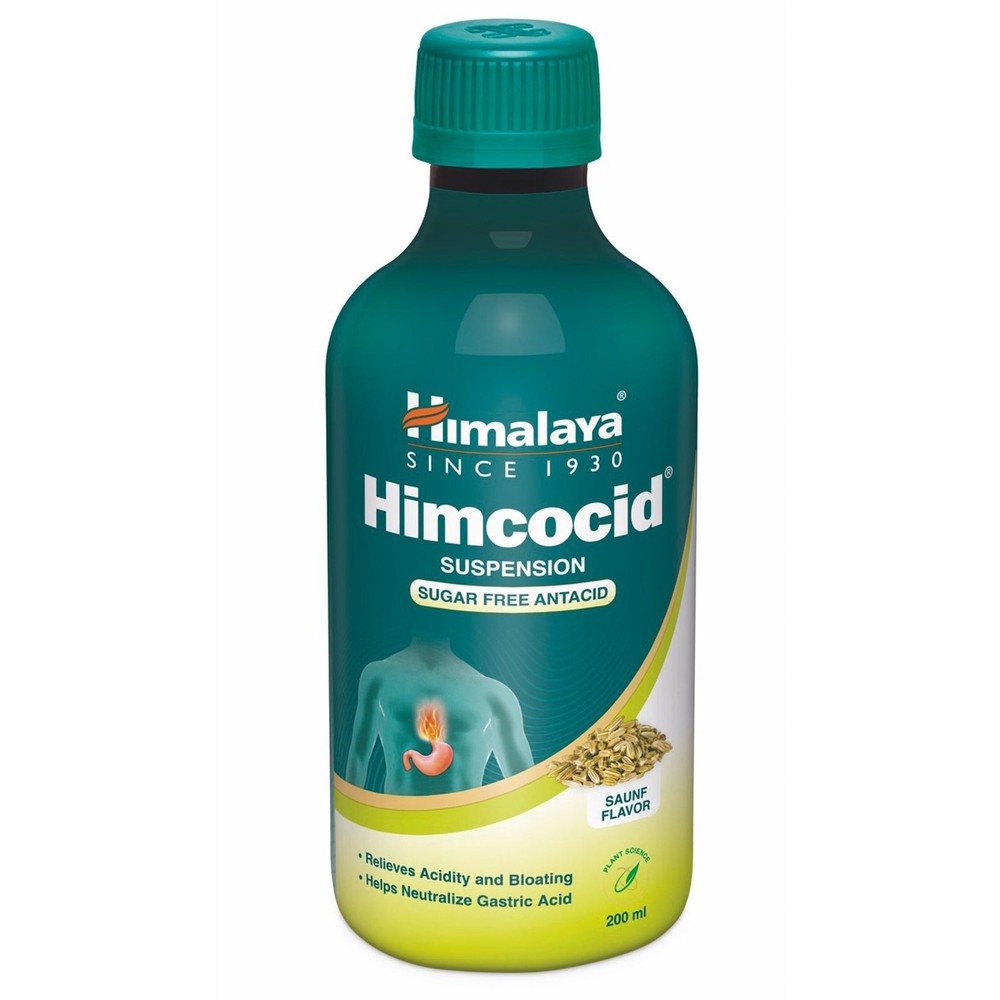 Himalaya Herbals Himcocid SF Syrup 200ml -Saunf- Estimated delivery 7-10 days