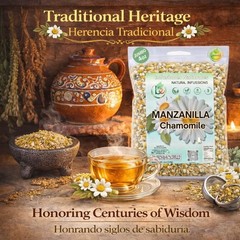 CHAMOMILE FLOWER TEA 4 oz | TE FLOR DE MANZANILLA 4oz