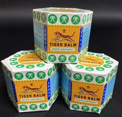 Tiger Balm White Ointment Effective Relief From Headache 3 PACK 0.7 oz EXP 01/29