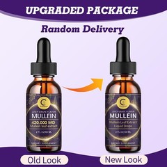 Mullein Leaf Extract Organic Lung Cleanse Drops for Lung Health Natural Herbal