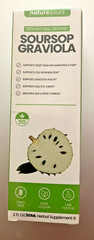 Naturesours 100% Organic Soursop Graviola Extract 2oz 60ml – Sealed