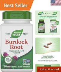 Traditional Joint Support with Burdock Root – 100 Capsules, Gluten Free